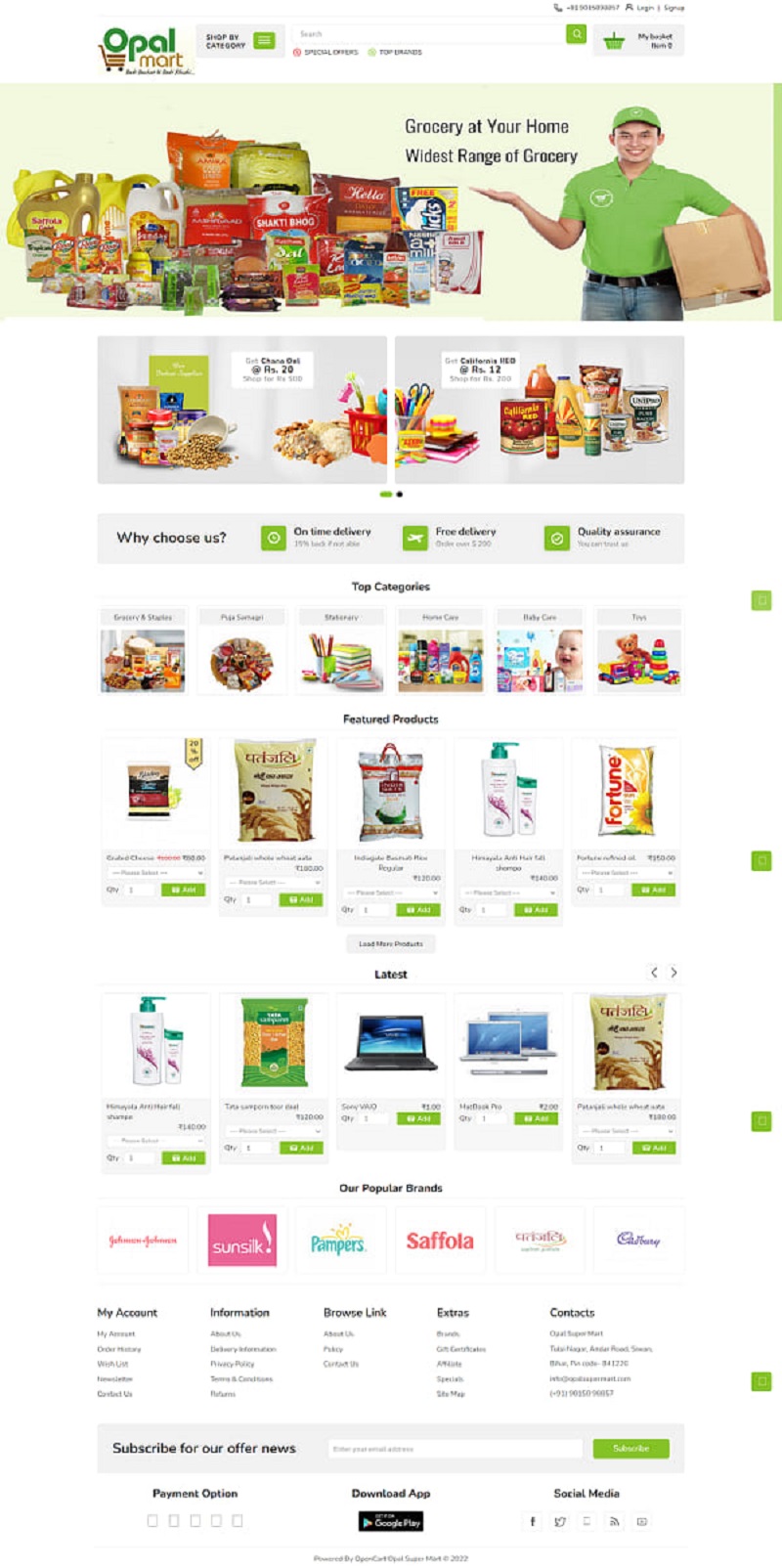 grocery online store